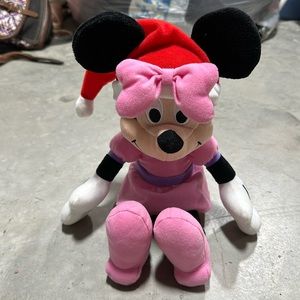 Kohls‎ Cares Minnie Mouse Wearing Santa Hat Plush Stuffed Animal
